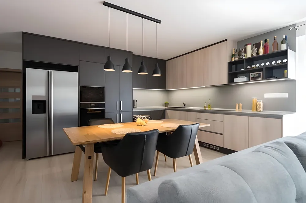 Cocina moderna reformada